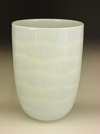 JAPANESE 20TH CENTURY VASE BY LNT INOUE MANJI<br><font color=red><b>SOLD</b></font>