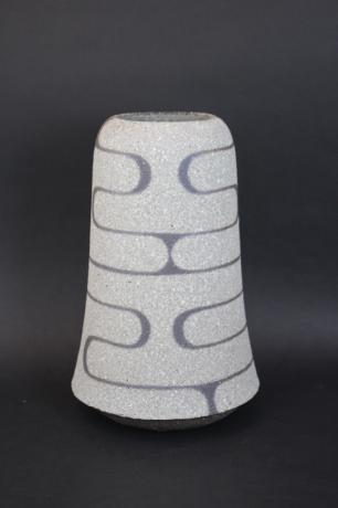 JAPANESE CERAMIC VASE BY ITO SHIN<br><font color=red><b>SOLD</b></font> 