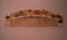 JAPANESE MEIJI PERIOD IVORY COMB WITH LACQUER DESIGN