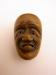 WOODEN CARVED MASK NETSUKE