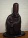 19TH CENTURY KEYAKI WOOD CARVING OF FUKUROKUJYU<br><font  color=red><b>STOLEN</b</font>