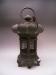 JAPANESE CIRCA 1900 CENTURY BRONZE LANTERN<br><font  color=red><b>STOLEN</b</font>