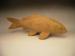 JAPANESE MID 20TH CENTURY WOODEN KOI CARVING BY KAWAHARA KEISHU II
