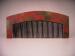 JAPANESE EDO PERIOD TORTOISESHELL COMB WITH LACQUER PLUM DESIGN<br><font color=red><b>SOLD</b></font>