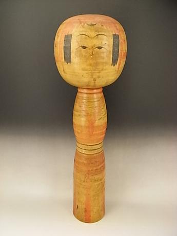 JAPANESE MID 20TH CENTURY EXTRA LARGE ARTIST SIGNED KOKESHI DOLL<br><font color=red><b>SOLD</b></font>