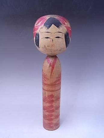 JAPANESE MID 20TH CENTURY LARGE WOODEN KOKESHI<br><font color=red><b>SOLD</b></font>