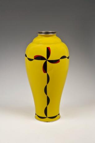 JAPANESE MID 20TH CENTURY CLOISONNE VASE BY ANDO COMPANY<br><font color=red><b>SOLD</b></font>