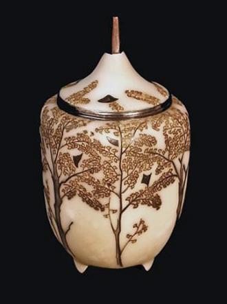 JAPANESE 21ST CENTURY CLOISONNE KORO