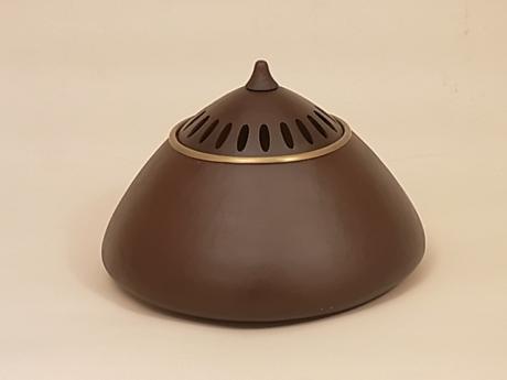 JAPANESE 20TH CENTURY IRON KORO INCENSE BURNER<br><font color=red><b>SOLD</b></font> 