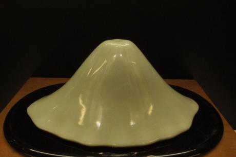 JAPANESE EARLY 20TH CENTURY PORCELAIN MT. FUJI BY ITO TOZAN III<br><font color=red><b>SOLD</b></font>