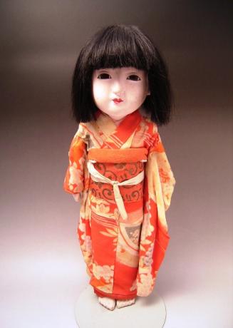JAPANESE 20TH CENTURY ICHIMATSU DOLL<br><font color=red><b>SOLD</b></font>