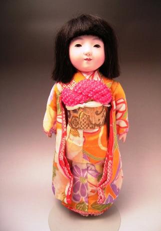 JAPANESE 20TH CENTURY ICHIMATSU DOLL<br><font color=red><b>SOLD</b></font>