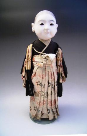 JAPANESE 20TH CENTURY ICHIMATSU DOLL<br><font color=red><b>Sold</b></font>