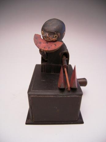 JAPANESE CIRCA 1900 WATERMELON EATING KOBE TOY<br><font color=red><b>SOLD</b></font>