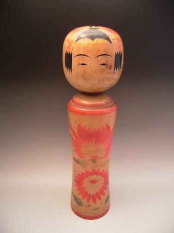 JAPANESE MID 20TH CENTURY EXTRA LARGE ARTIST SIGNED KOKESHI DOLL<br><font color=red><b>SOLD</b></font>