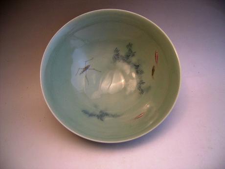 SUWA SOZAN I PORCELAIN BOWL<br><font color=red><b>SOLD</b></font>