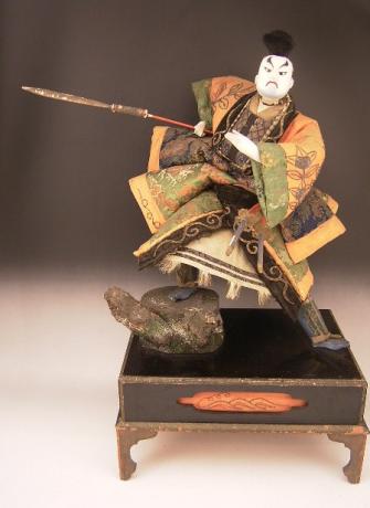 JAPANESE LATE EDO/EARLY MEIJI PERIOD TAKEDA DOLL<br><font color=red><b>SOLD</b></font> 